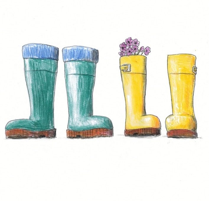 Wellies and Wool